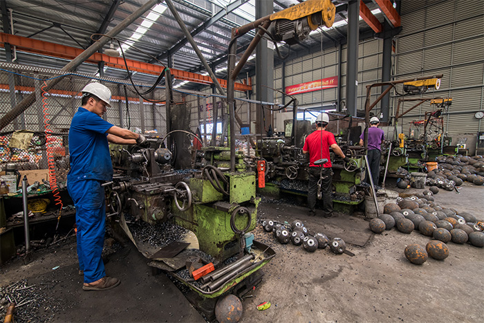 塔城网架配件车间